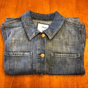 NWOT Lightly Distressed Jean Jacket
